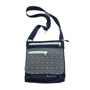 Sherpani Jagle Crossbody Bag Black Quilted Nylon Purse Handbag Travel